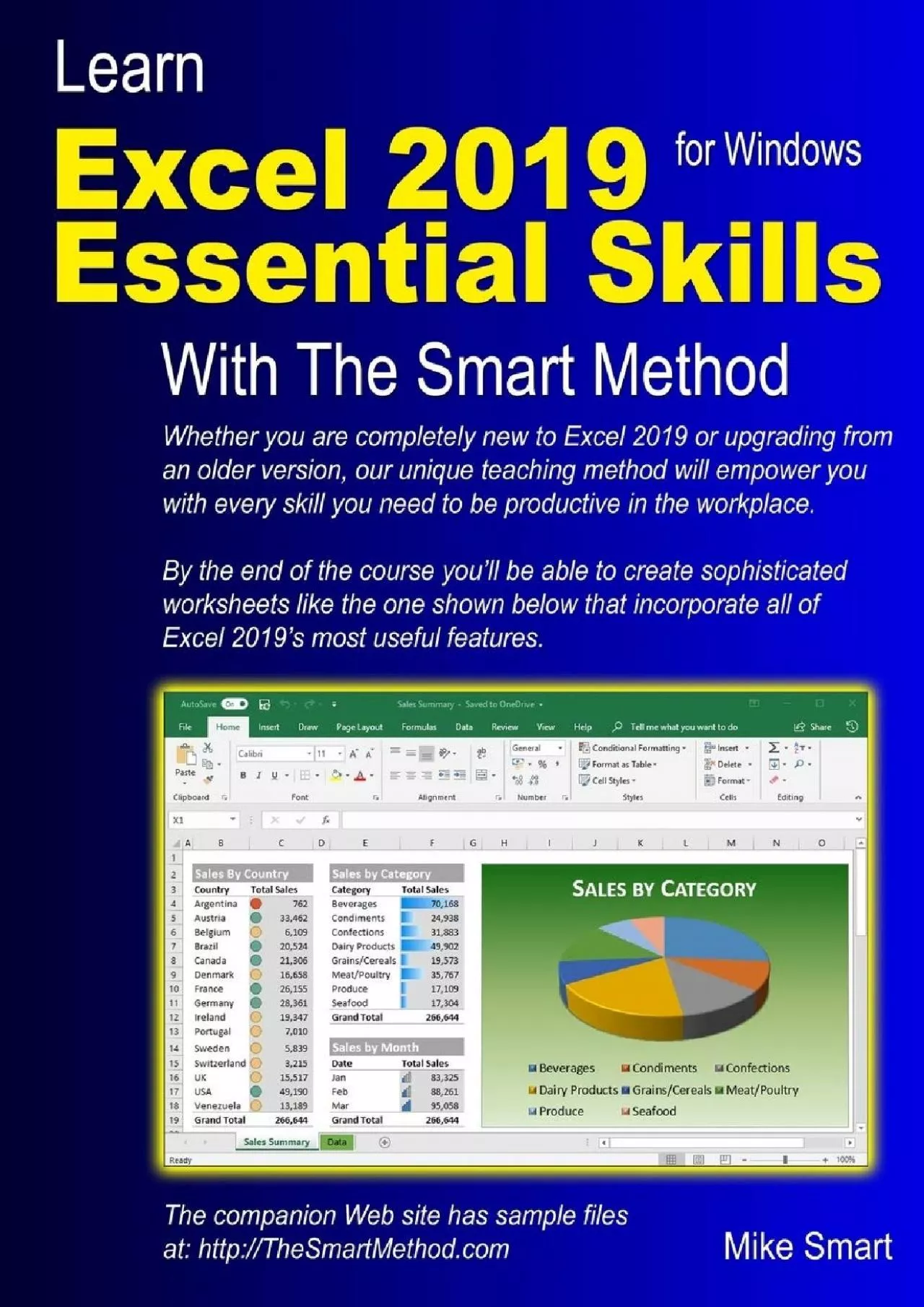 Learn Excel 2019 Essential Skills with The Smart Method: Tutorial for self-instruction