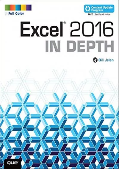 Excel 2016 In Depth