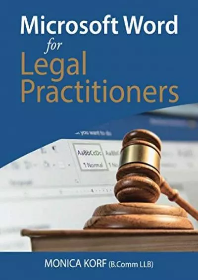 Microsoft Word For Legal Practitioners