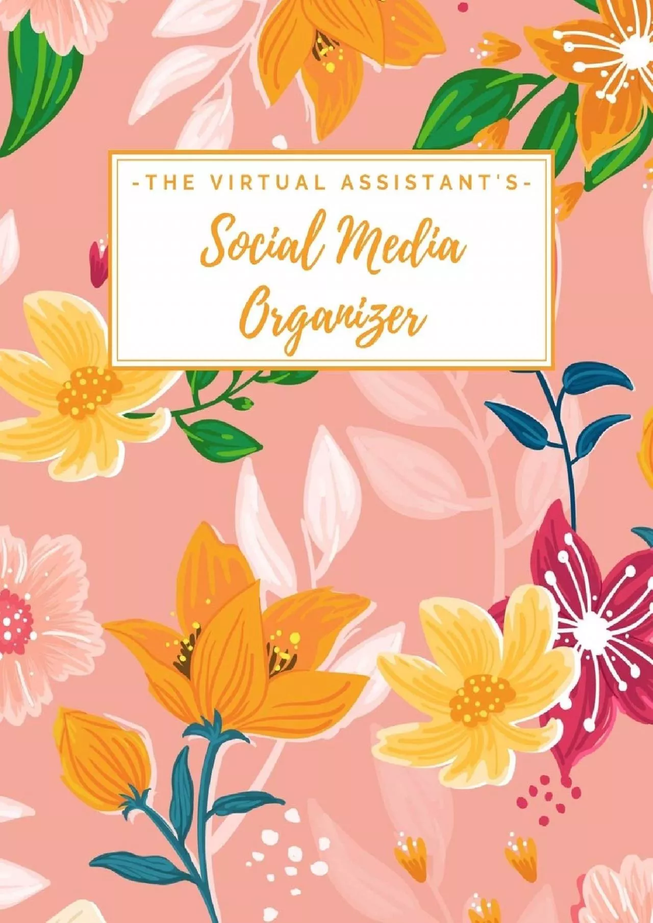 PDF-The Virtual Assistant\'s Social Media Organizer: Weekly Social Media Post Planner & Content