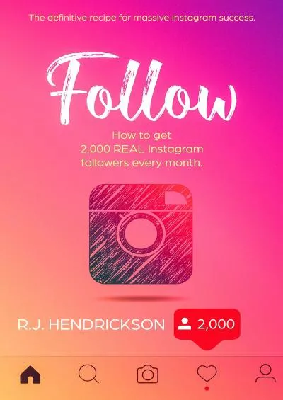 FOLLOW: How to get 2,000 REAL Instagram followers every month.