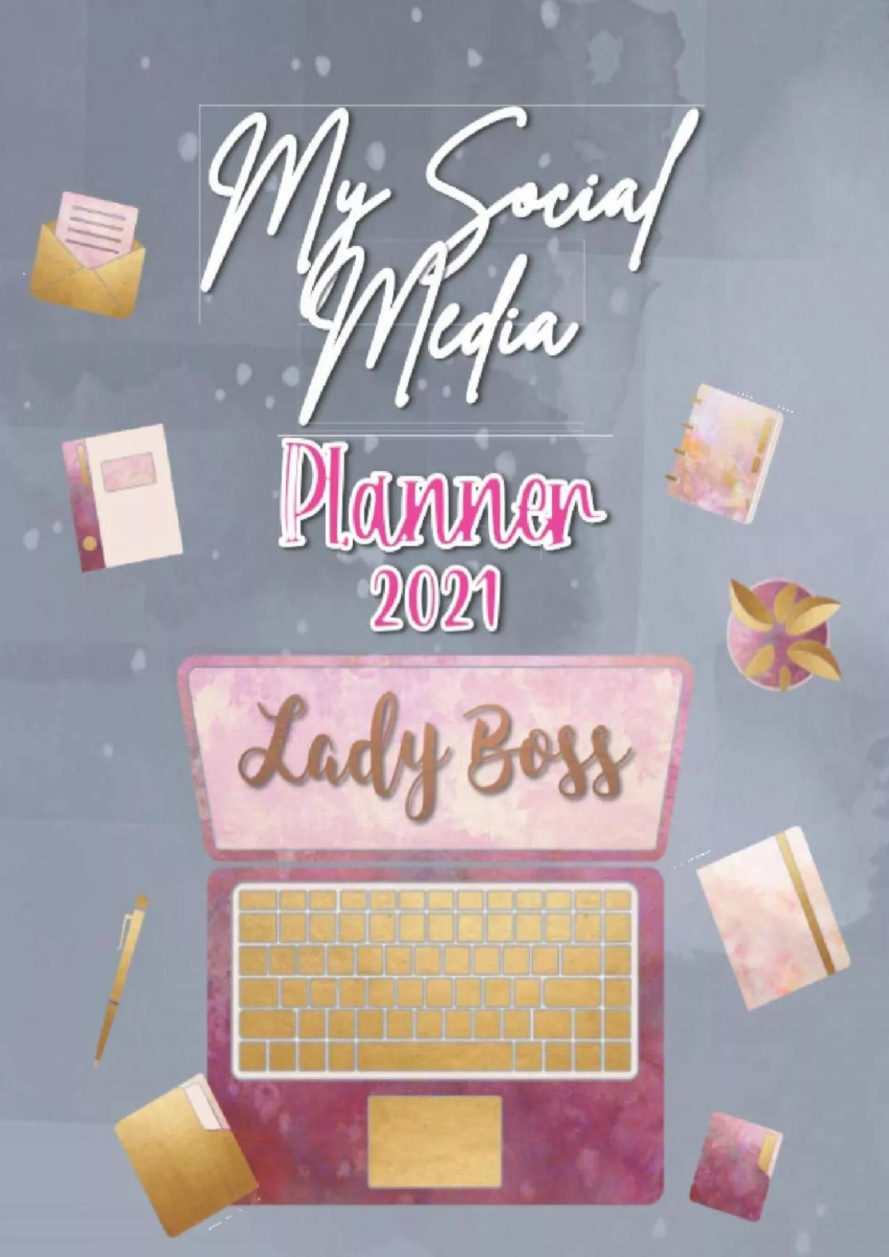 PDF-My Social Media Planner 2021: Weekly and Monthly Schedule Calendar for June to December