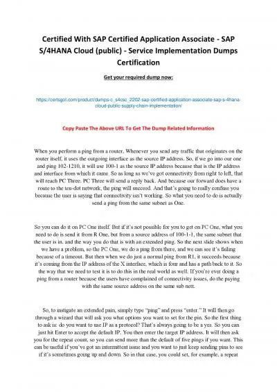 C_S4CSV_2208 - SAP Certified Application Associate - SAP S/4HANA Cloud (public) - Service Implementation