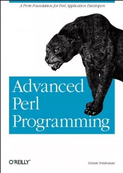 [PDF]-Advanced Perl Programming (Perl Series)