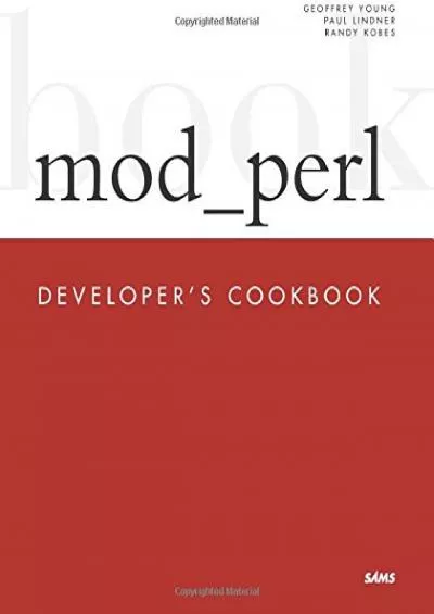 [READING BOOK]-mod_perl Developer\'s Cookbook