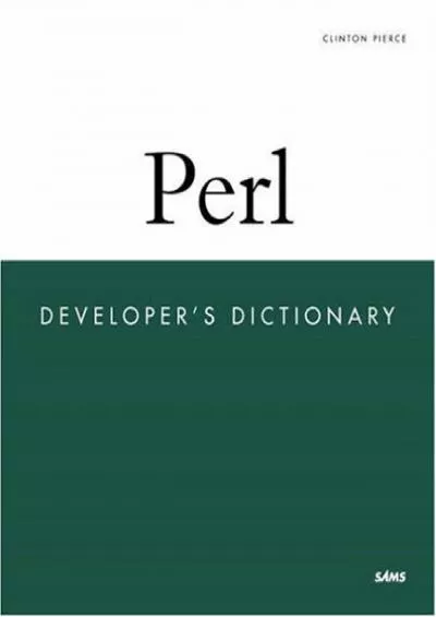 [READ]-Perl Developer\'s Dictionary