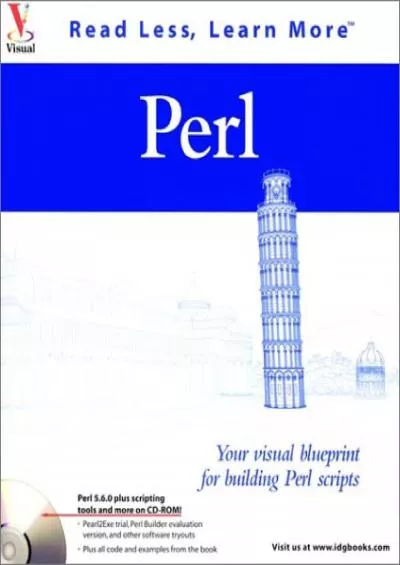 [FREE]-Perl Your visual blueprint for building Perl scripts