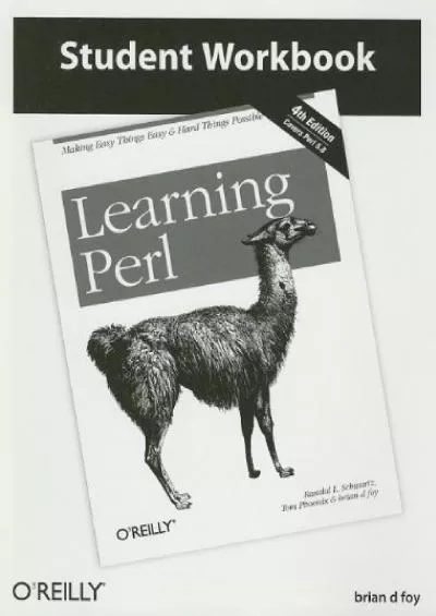 [READ]-Learning Perl Student Workbook