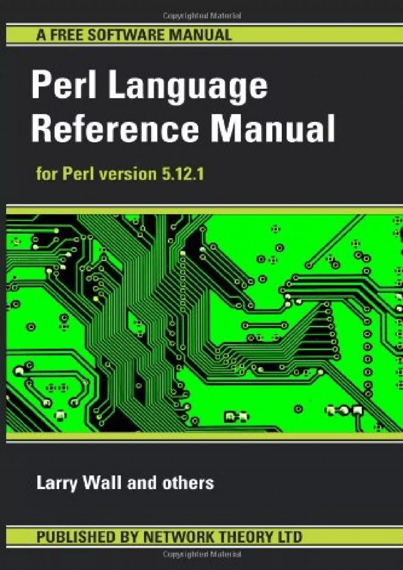 PDF-[DOWLOAD]-Perl Language Reference Manual - For Perl Version 5.12.1