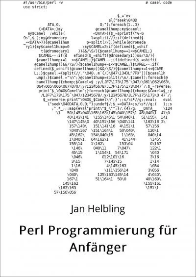 [READ]-Perl Programmierung für Anfänger (German Edition)