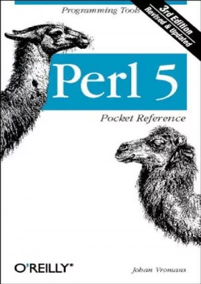 [READING BOOK]-Perl 5 Pocket Reference, 3rd Edition Programming Tools (O\'Reilly Perl)