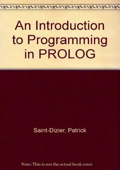 [eBOOK]-Introduction to Programming in PROLOG