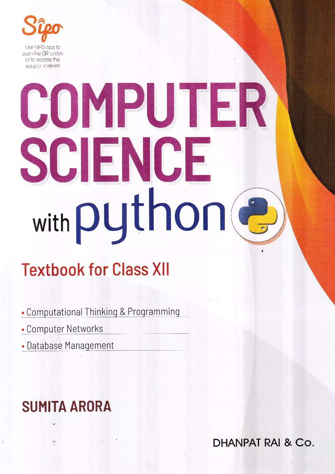 [READING BOOK]-Computer Science With Python Textbook And Practical Book For Class 12 (Examination
