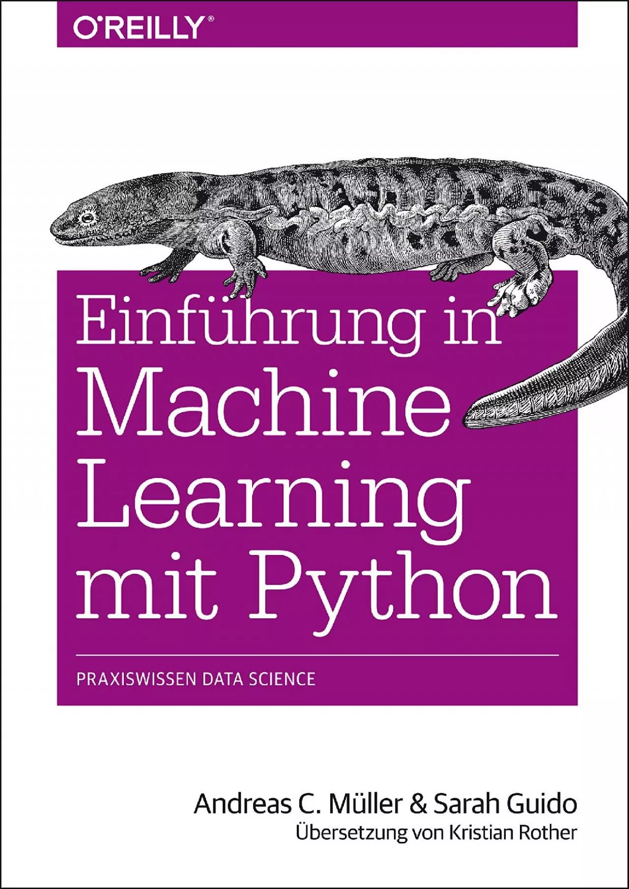 PDF-[FREE]-Einführung in Machine Learning mit Python Praxiswissen Data Science (Animals)