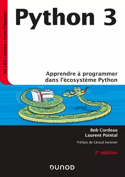[eBOOK]-Python 3 - 2e éd. - Apprendre à programmer dans l\'écosystème Python Apprendre