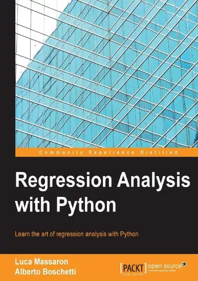 [eBOOK]-Regression Analysis with Python