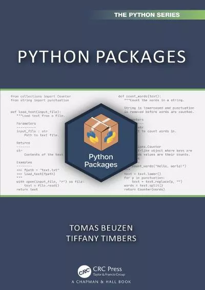 [BEST]-Python Packages (Chapman & HallCRC The Python Series)