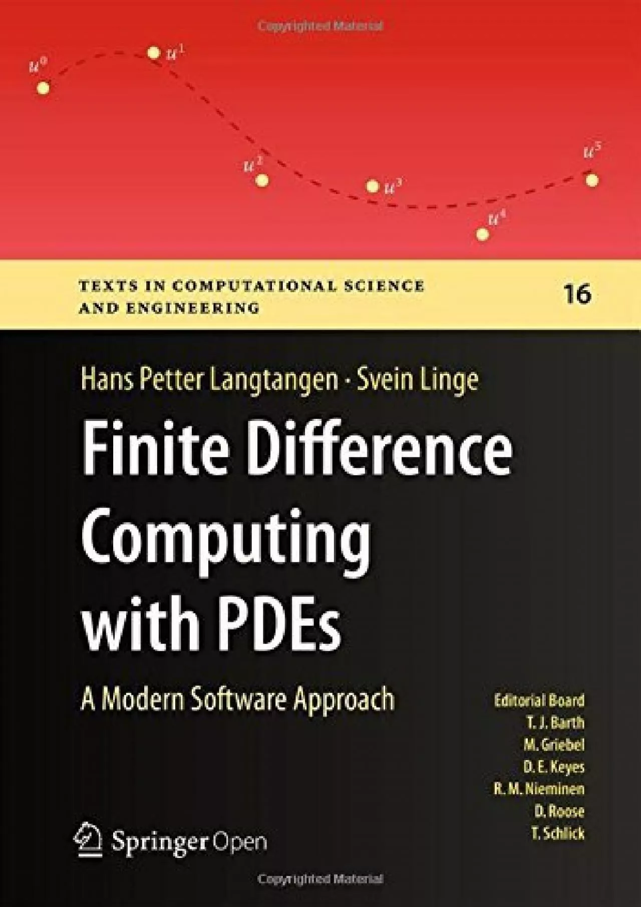 PDF-[READ]-Finite Difference Computing with PDEs A Modern Software Approach (Texts in Computational