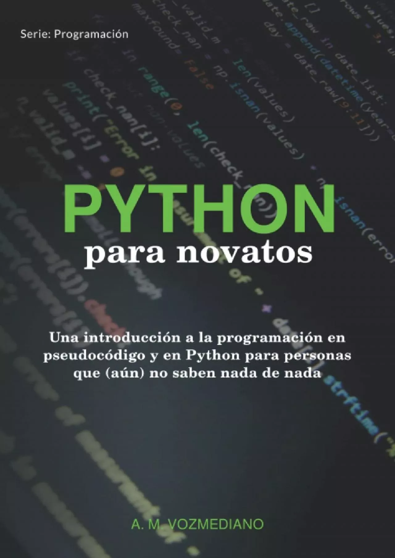 PDF-[PDF]-Python para novatos Una introducción a la programación en pseudocódigo y en Python