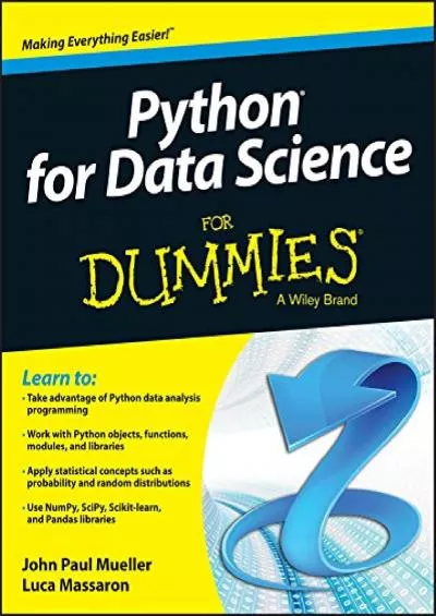 [eBOOK]-Python for Data Science For Dummies (For Dummies (ComputerTech))