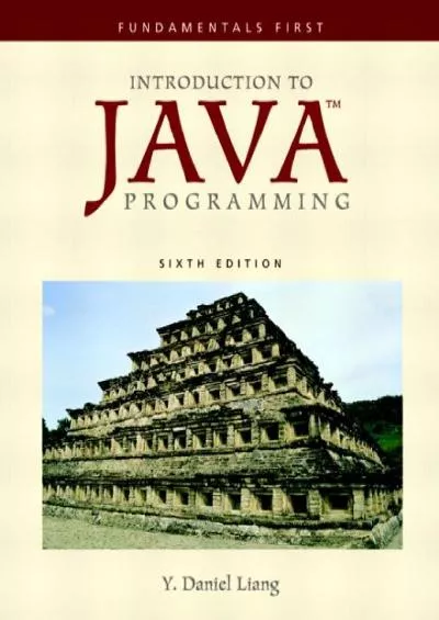 [BEST]-Introduction to Java Programming (Fundamentals First)