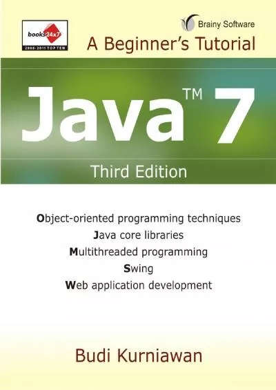 [FREE]-Java 7 A Beginner\'s Tutorial (Third Edition)