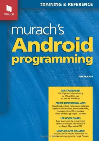 [READING BOOK]-Murach\'s Android Programming