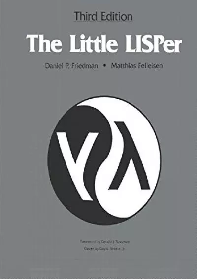 [PDF]-The Little LISPer, Third Edition