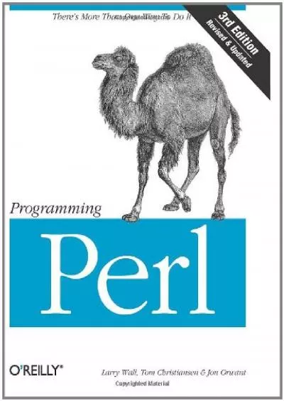 [DOWLOAD]-Programming Perl (3rd Edition)