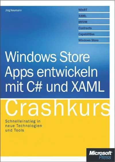 [READING BOOK]-Windows Store Apps entwickeln mit C und XAML - Crashkurs (German Edition)