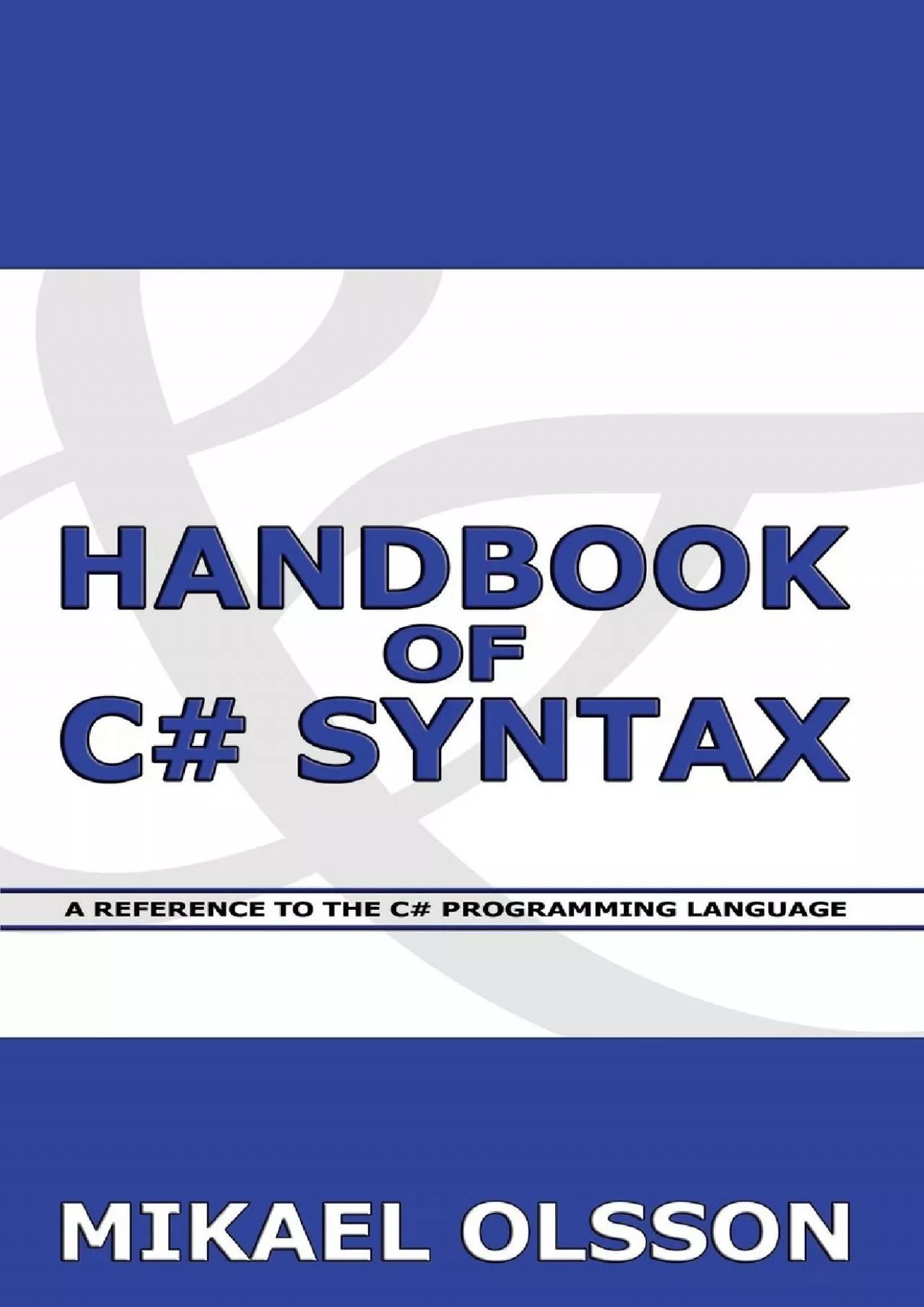 PDF-[PDF]-Handbook of C Syntax: A Reference to the C Programming Language