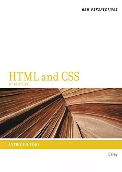 [BEST]-New Perspectives on HTML and CSS: Introductory