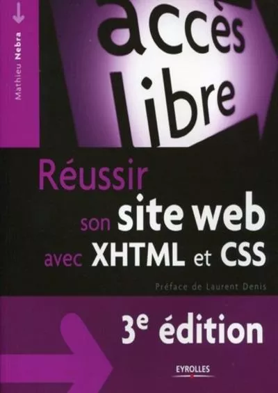 [eBOOK]-Réussir son site web avec XHTML et CSS