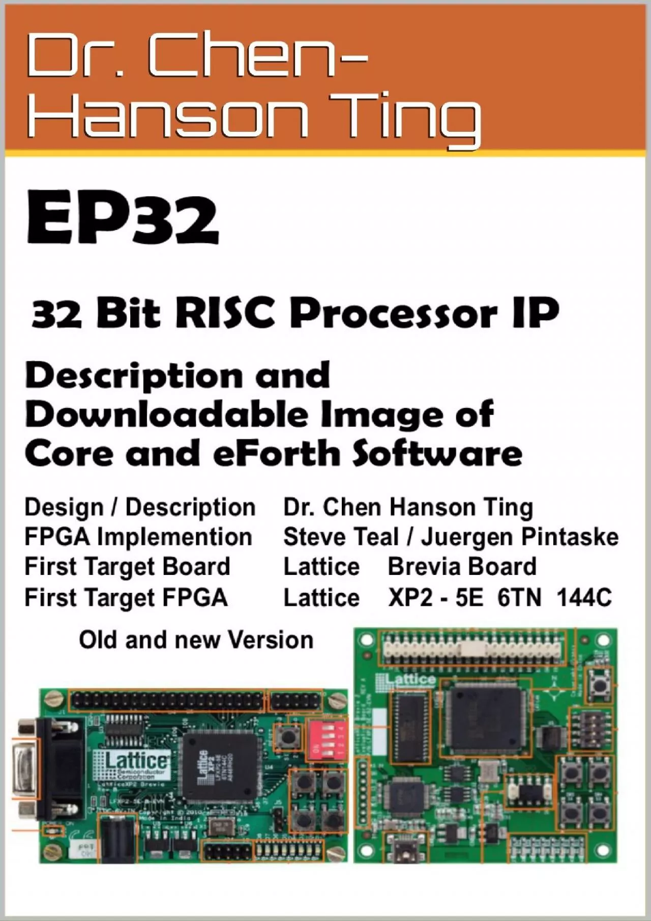 PDF-[DOWLOAD]-EP32 RISC Processor IP: Description and Implementation into FPGA