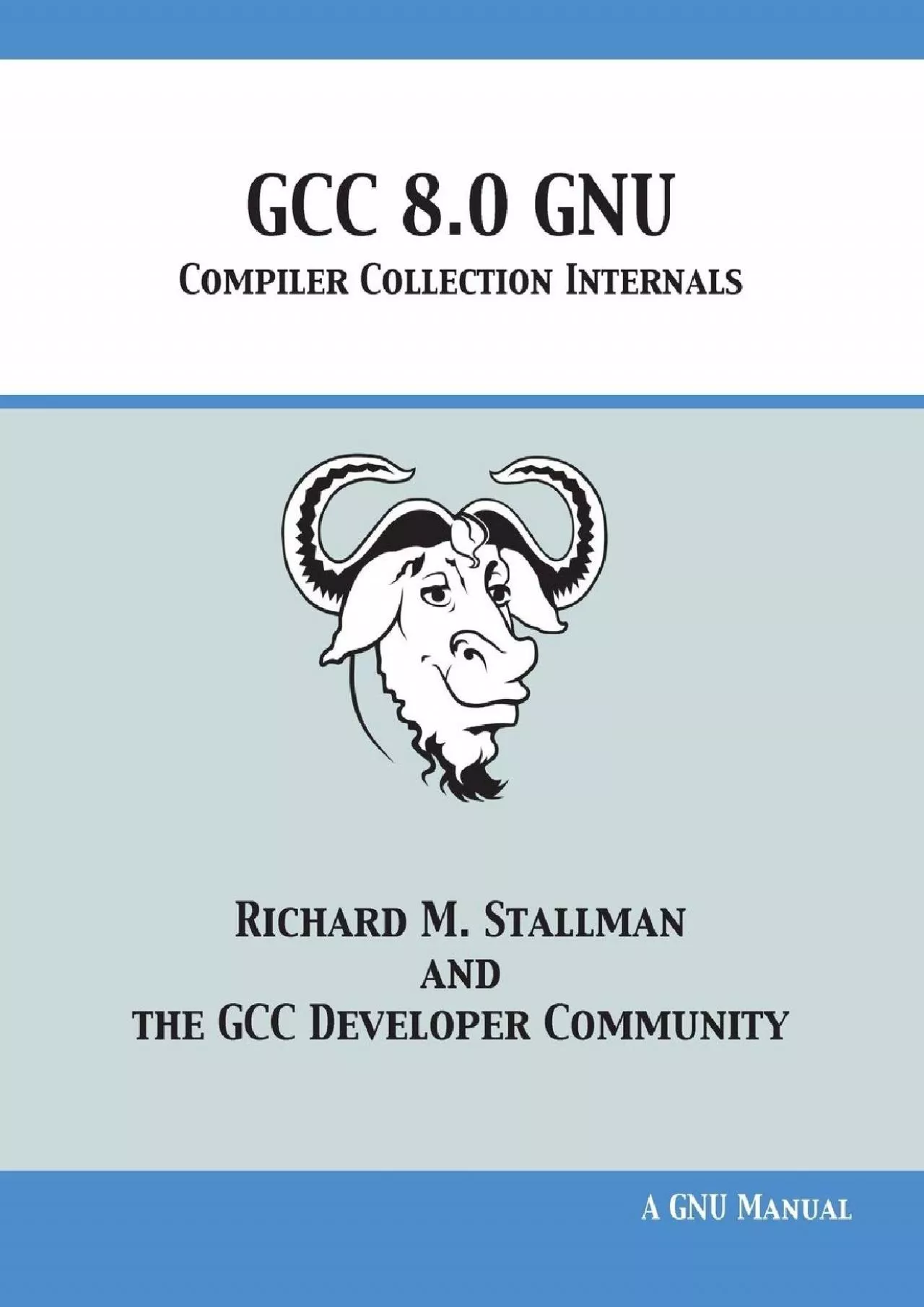 PDF-[eBOOK]-GCC 8.0 GNU Compiler Collection Internals