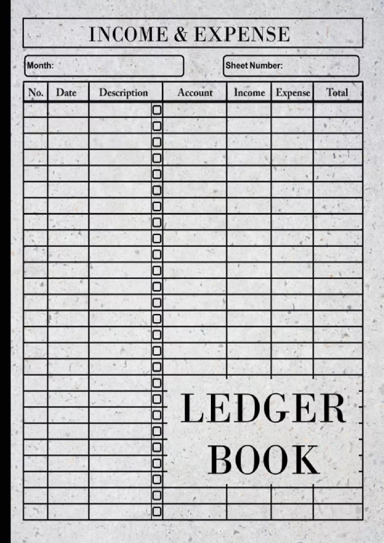 [DOWLOAD]-Ledger Book: Record Income and Expense / Income and Expense Log Book For Small