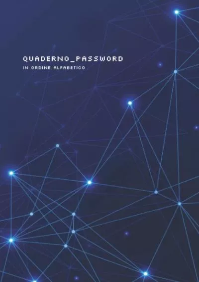 [eBOOK]-Quaderno delle password: Diario con pagine in ordine alfabetico in A5 (Ordinare