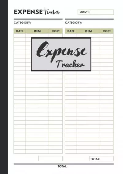 [BEST]-Expense Tracker: Small Simple Expense Log Book for Bookkeeping  Small Business