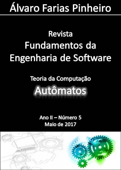 [PDF]-Autômatos (Revista Fundamentos da Engenharia de Software Livro 5) (Portuguese Edition)