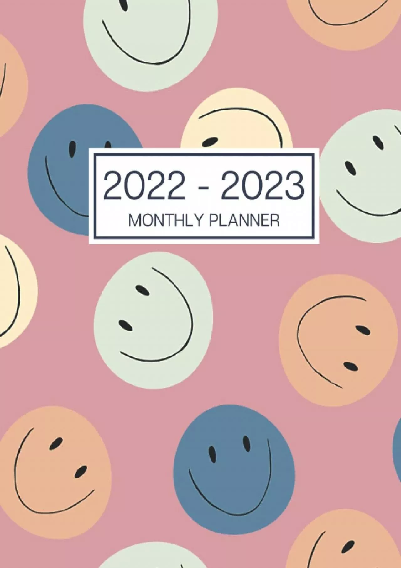 PDF-[DOWLOAD]-2022-2023 Monthly Planner: Large 2 Year Calendar Planner. Yearly At A Glance