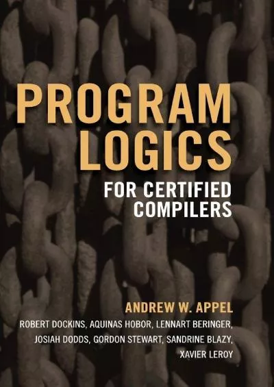 [READING BOOK]-Program Logics for Certified Compilers