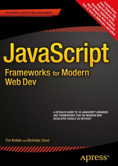 [PDF]-JavaScript Frameworks for Modern Web Dev