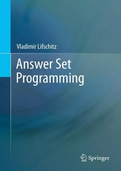 [eBOOK]-Answer Set Programming