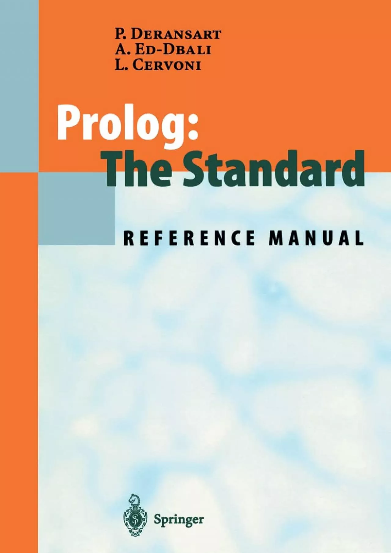 PDF-[FREE]-Prolog: The Standard: Reference Manual