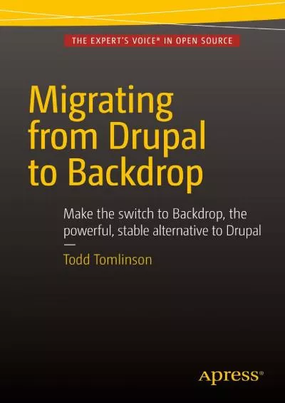 [READ]-Migrating from Drupal to Backdrop