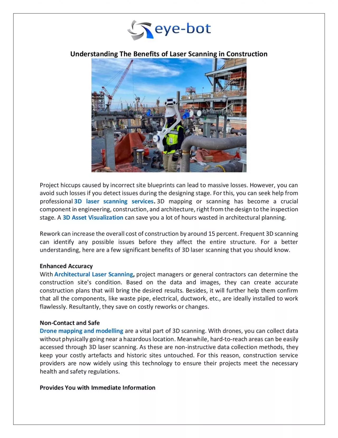 PDF-Understanding the Benefits of Laser Scanning in Construction