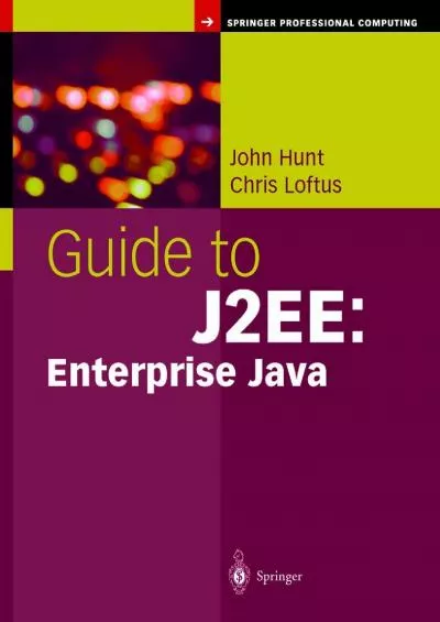 [READING BOOK]-Guide to J2EE: Enterprise Java
