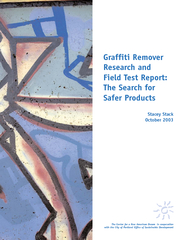 Graffiti RemoverResearch and Field Test Report:The Search for Safer Pr