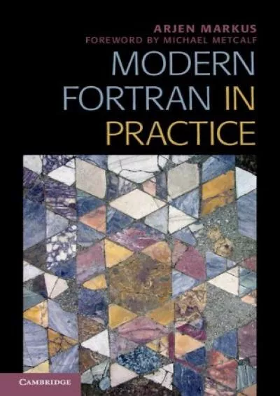 [READING BOOK]-Modern Fortran in Practice