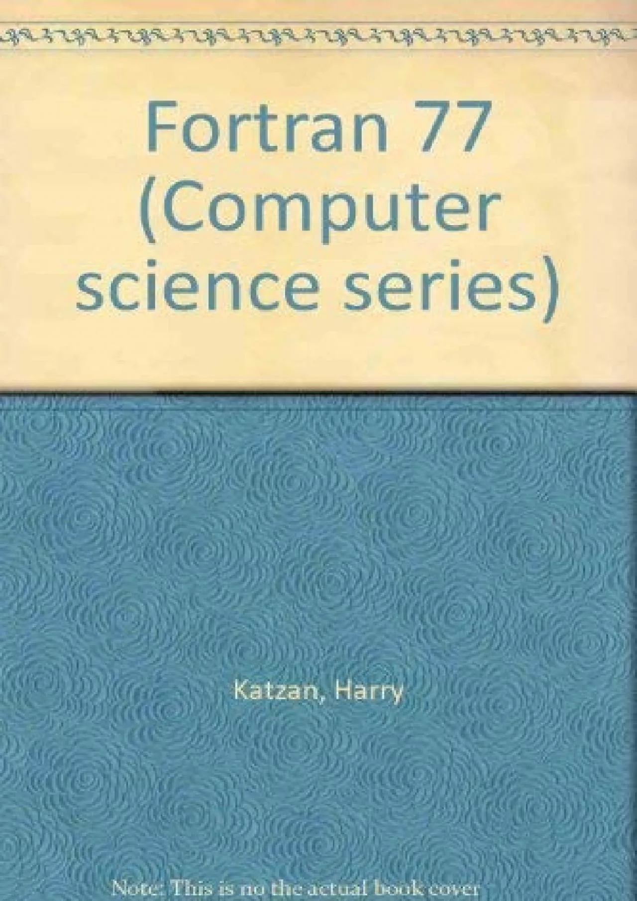 [PDF]-FORTRAN 77 (Computer science series)